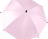 Universal Parasol for Baby Stroller Pushchairs Buggies Vinyl Coating UV-Protection Waterproof 360¡ã Rotatable Stroller Sun Shade,Pink - Pink H45126P 805444979390