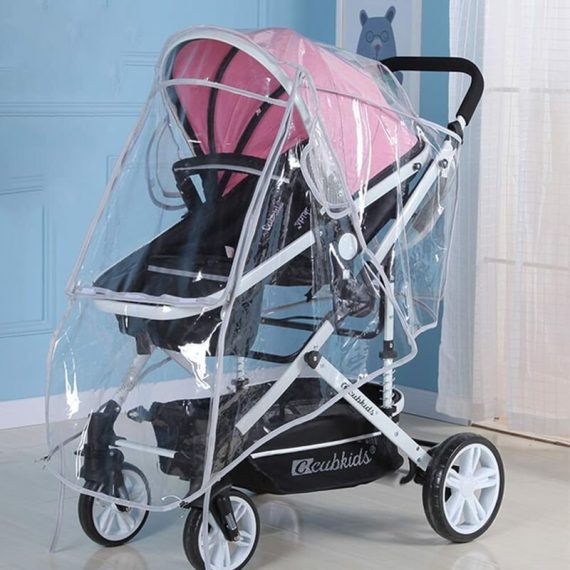 Baby Stroller Rain Cover, Baby Wind Shield Covers, Waterproof Baby Stroller Cover, Pram Shield Protector, Stroller Rain Cover BRU-22831 6286582894730