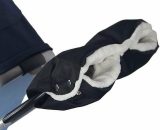 Thsinde - Stroller Hand Warmer, Stroller Muff With Warm Flannel, Black TM1017417-KY