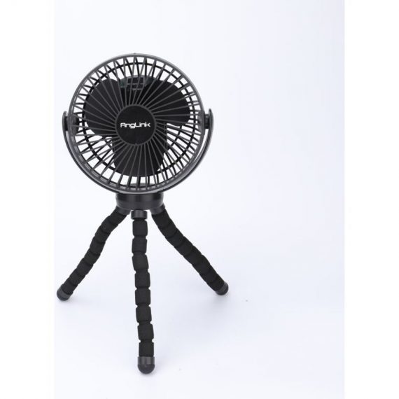 Gift - Quiet Multi-Purpose Fan Clip-on Fan with Night Light 2600mAh Battery Fan with Flexible Tripod 360° Rotating usb Fan for Stroller Car Seat Tent RBD020256LWL 9015272815673