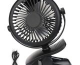 Mini usb Fan, Quiet Portable Fan with Rechargeable Battery, 3 Speeds, 360 Rotating Speeds for Bedroom, Office, Stroller, Camping Y0001-UK1-K0059-220728-002 8701080795641