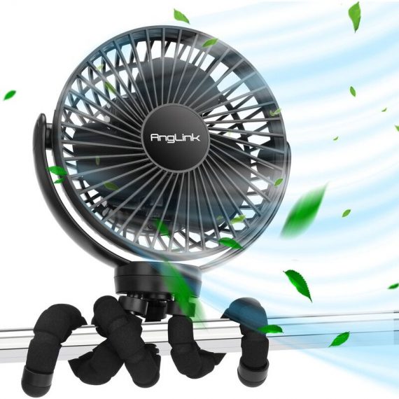 1-pack, stroller fan, ultra-quiet usb clip-on fan, portable fan with flexible tripod, rotating fan for bedroom office, and more. Handheld Portable Y0001-UK1-K0031-220725-006 8701080751210