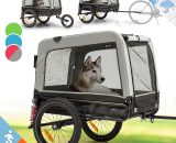 klarfit Husky Vario 2-in-1 Dog Trailer Dog Buggy Approx. 240L 600D Oxford Green 4060656514029 4060656514029