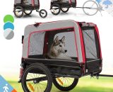 klarfit Husky Vario 2-in-1 Dog Trailer Dog Buggy Approx. 240L 600D Oxford Green 4060656514043 4060656514043